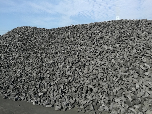Bloktype van de as12% Metallurgisch Cokes Hoog Koolstofmateriaal 3080mm