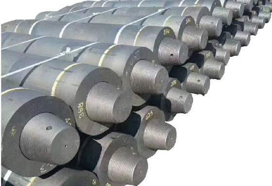 Van de de Hoge Machtsrang van staalfabricage het Grafietrod electrodes HP Lage Weerstandsvermogen