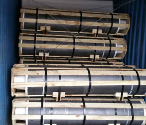Ronde de Barvorm 75600mm van de hoge Machtspk Grafietelektrode Diameter