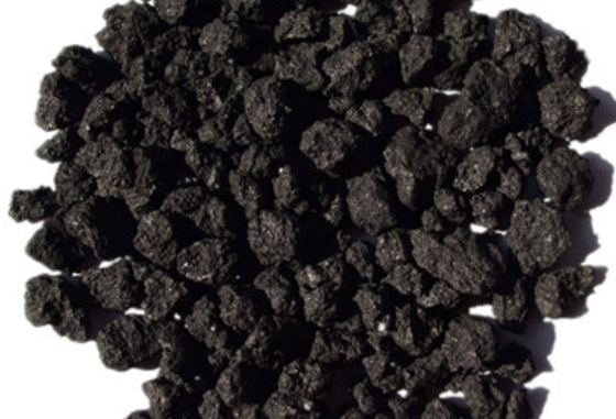 5 - 15mm Grafietrecarburizer Cokes Grondstof van Grafietelektroden