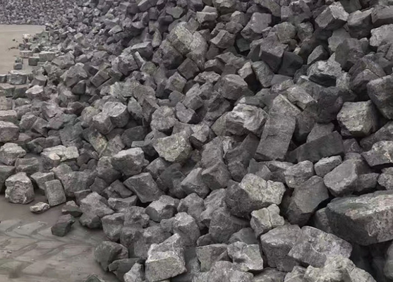 150 - 300mm het Materiaal van de Gieterijcokes voor Staal die Hoge Koolstof Lage Vochtigheid werken