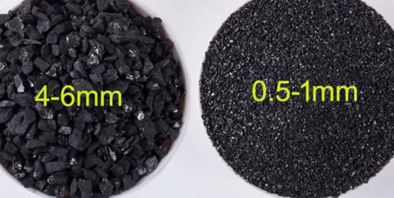 Aangepaste de Steenkoolpoeder 1300-1400℃ van de Groottekoolstof Bijkomende Antraciet het Werk Temperatuur